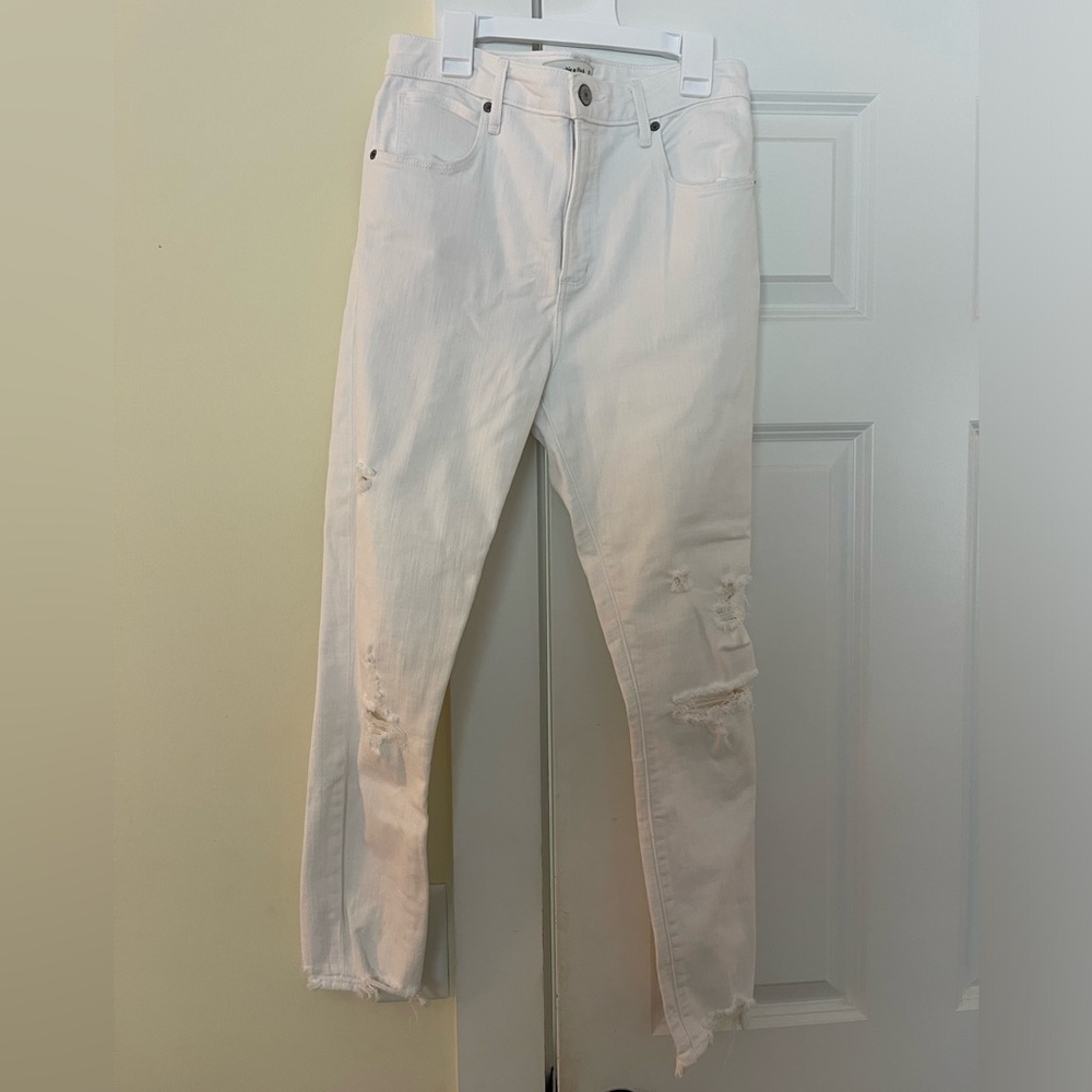 Abercrombie Super Skinny Ankle High Rise Jeans